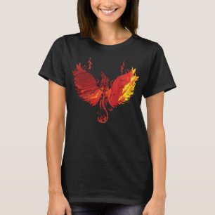 Camiseta Fantástico Fênix Red Firebird Ascensão Engraçado P
