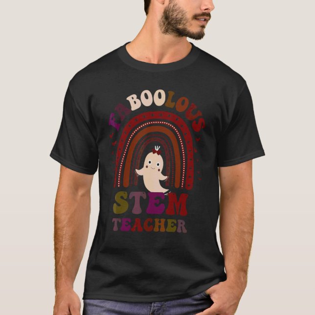 Camiseta Fantástico figurino de PROFESSOR DE STEM Este é o  (Frente)