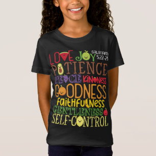 Camiseta Fantástico Fruta Galatiana Do Espírito Religioso V