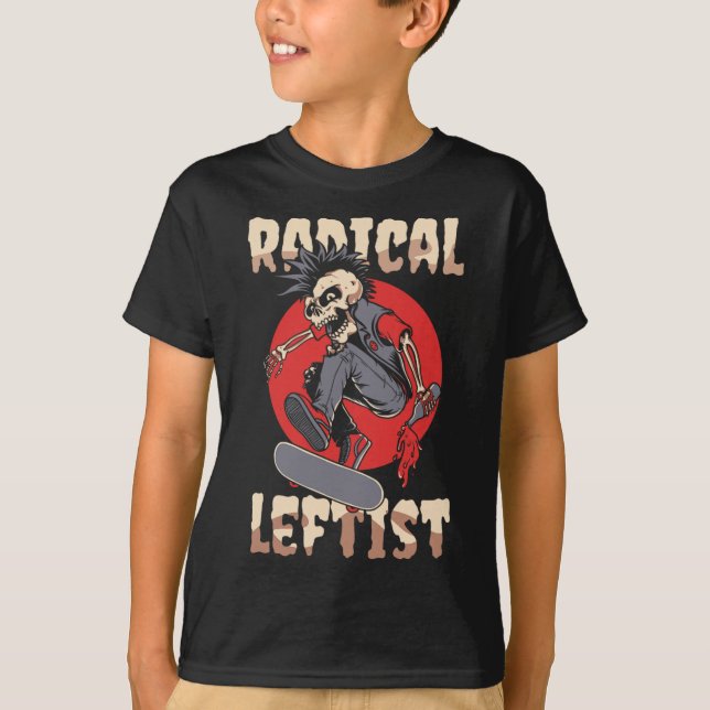 Camiseta Fantástico Lefti da Esquerda Esquerda do Clube Rad (Frente)