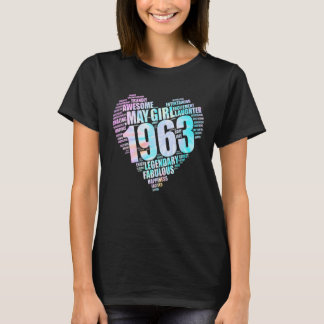 Camiseta Fantástico May Girl 1963 Fabuloso Big Heart 59th B