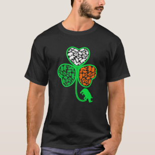 Camiseta Fantástico Shamrock Irlandês I Love Zoo Keeper R