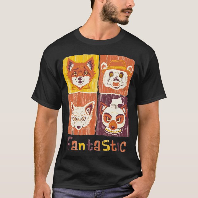 Camiseta Fantástico Sr. Fox Classic (Frente)