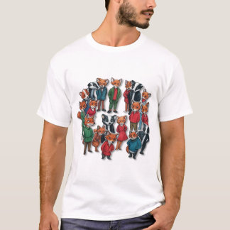 Camiseta Fantástico Sr. Fox Main Characters Art