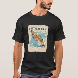 Camiseta Fantástico Traje de Peixe Predador para Amantes da