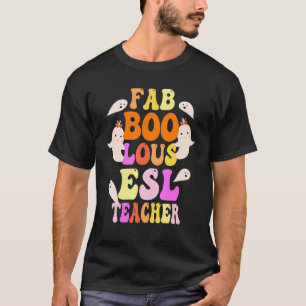 Camiseta Fantástico Traje de PROFESSOR de ESL Este É o Meu