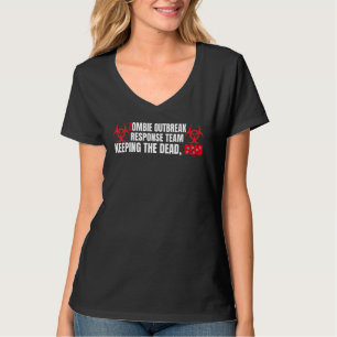 Camiseta Fantástico Traje de Zumbi Apocalipse Morto-Vivo Pa