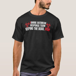 Camiseta Fantástico Traje de Zumbi Apocalipse Morto-Vivo Pa