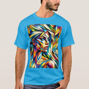 Camiseta Fantasy Abstrato surreal Girl