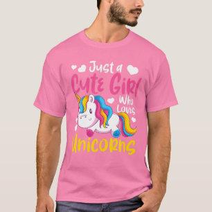 Camiseta Fantasy Animal Women Apenas Uma Menina Bonita Que 