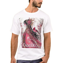 Fantasy Anime Manga Girl Kameko Tshirt Personaliza
