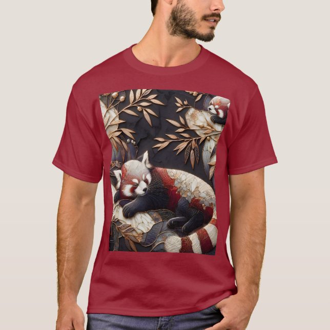 Camiseta Fantasy - Bela Arte Vermelha (Frente)