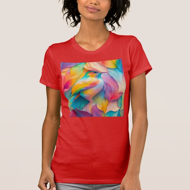 Camiseta Fantasy Birds Silk Bird (Frente)