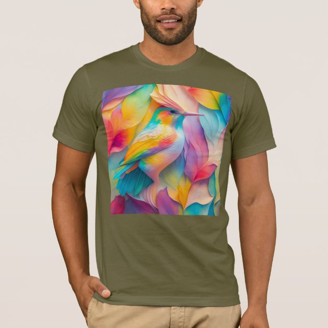 Camiseta Fantasy Birds Silk Bird (Frente)