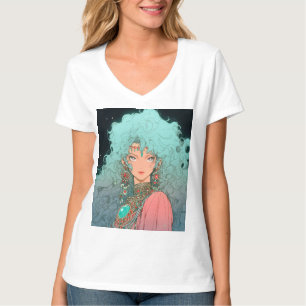 Camiseta Fantasy Bohemian Aestic Girl