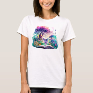 Camiseta Fantasy Book Lover Fairy