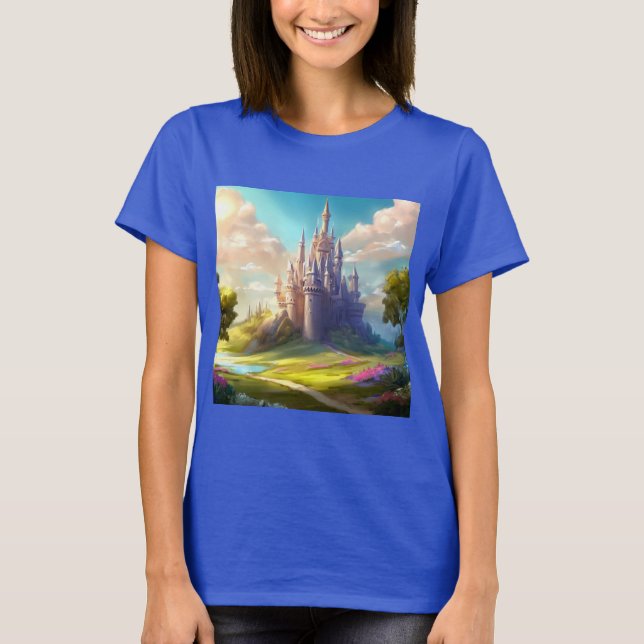 Camiseta Fantasy Castle Happy Landscape 2 (Frente)