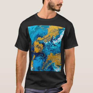 Camiseta Fantasy Colors: fundo de Abstrato artístico.