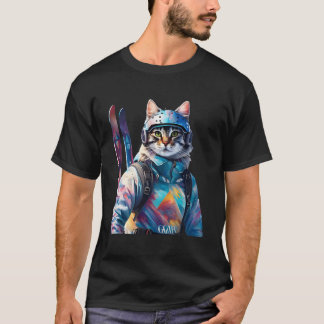 Camiseta Fantasy Cute Cat Alpis Skis