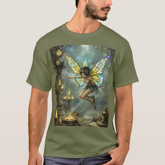 Camiseta Fantasy Cute Pixie Butterfly Wings (Frente)
