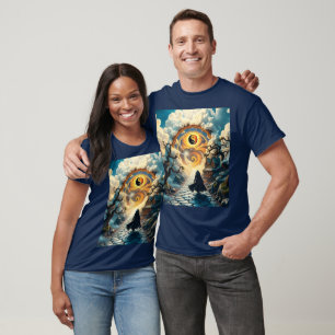 Camiseta Fantasy Cute Road Trees Man