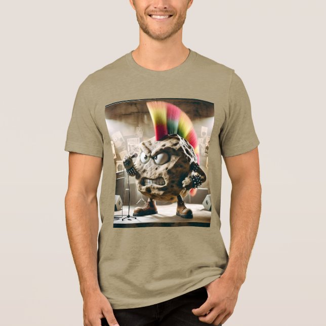 Camiseta Fantasy Cute Rock Punk Singer (Frente)