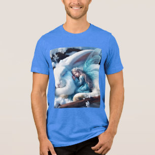 Camiseta Fantasy Cute Sleting Girl Bunny