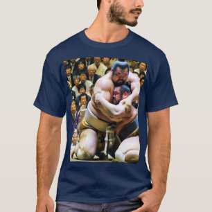 Camiseta Fantasy Cute Two Sumo Wrestlers