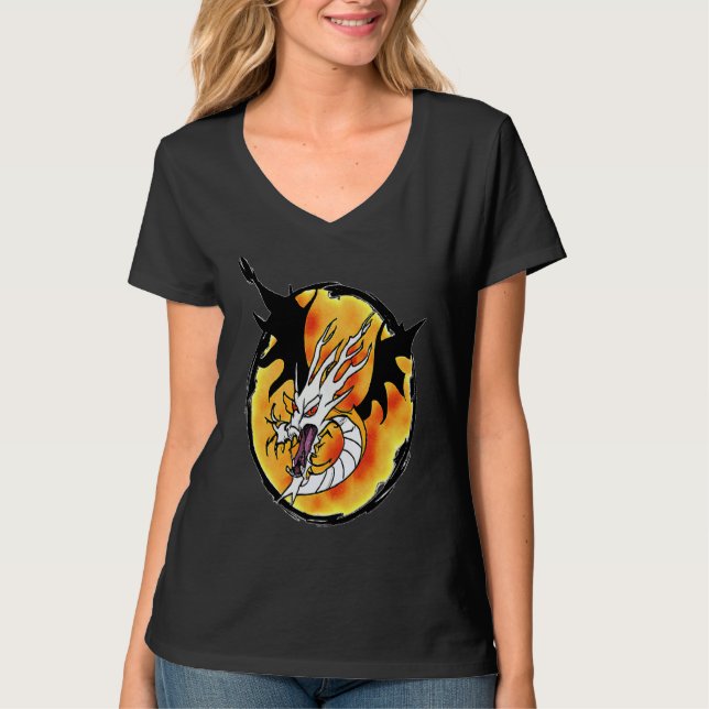 Camiseta Fantasy dragon  19 (Frente)