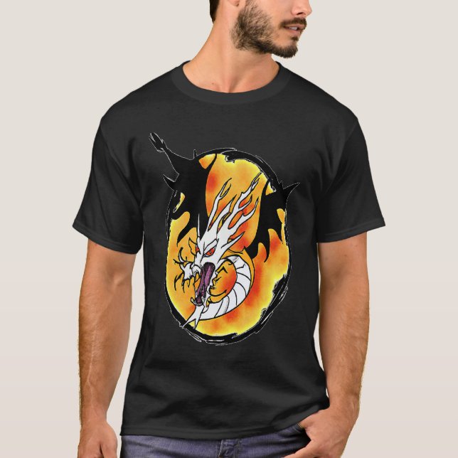 Camiseta Fantasy dragon  19 (Frente)