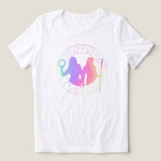 Camiseta Fantasy Duo Silhouette T Shirt - Pastel Místico