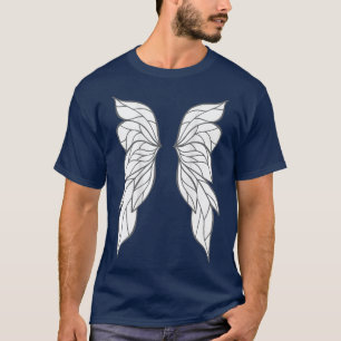 Camiseta Fantasy Fairy Wings in Back Costume se veste