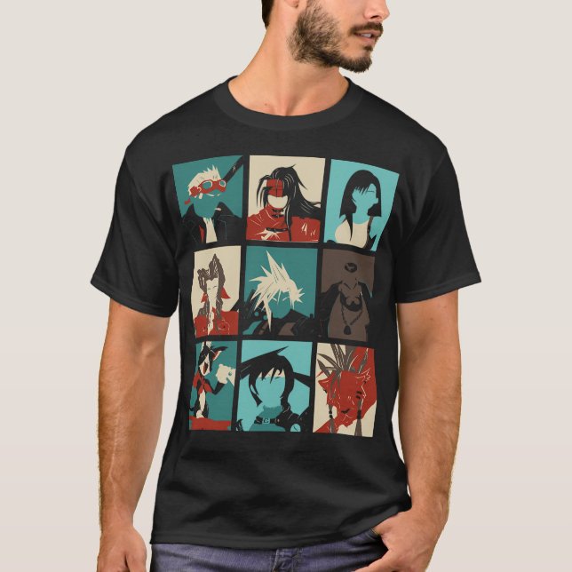 Camiseta Fantasy Final Seven (Frente)