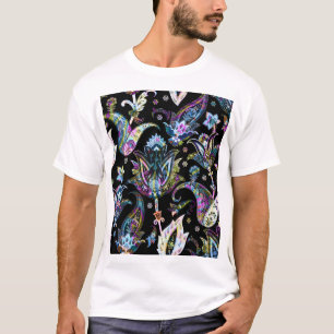 Camiseta Fantasy Floral Paisley: Ornament Sem Semente