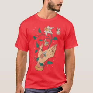 Camiseta Fantasy Flower Nature Cottagecore Fairy BeauBonimo