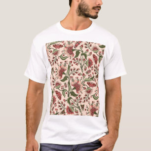 Camiseta Fantasy Flowers Paisley Hand Drawn