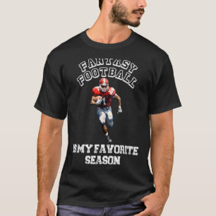 Camiseta Fantasy Football É Meu Jogo De Festa Favorito