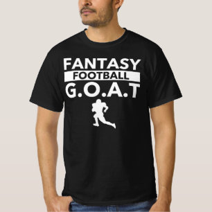 Camiseta Fantasy Football GOAT - Champion Funny League Draf