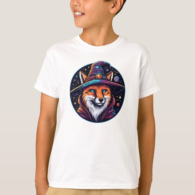 Camiseta Fantasy Fox - Assistente Celestial (Frente)