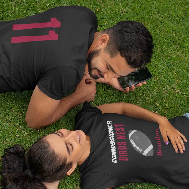 Camiseta Fantasy Futebol/Bar Red Personalizável (Criador carregado)