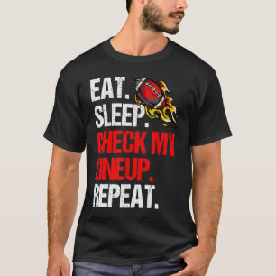 Camiseta Fantasy Futebol comeu sono, veja o meu relance
