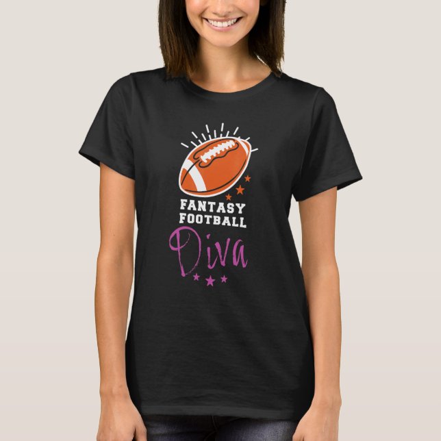 Camiseta Fantasy Futebol Diva Draft (Frente)