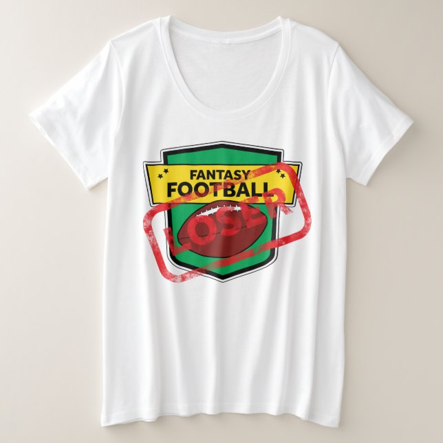 Camiseta Fantasy Futebol Perdido Punição (Frente do Design)