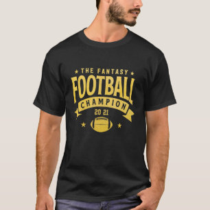 Camiseta Fantasy League Champ 2021 Futebol vencedor