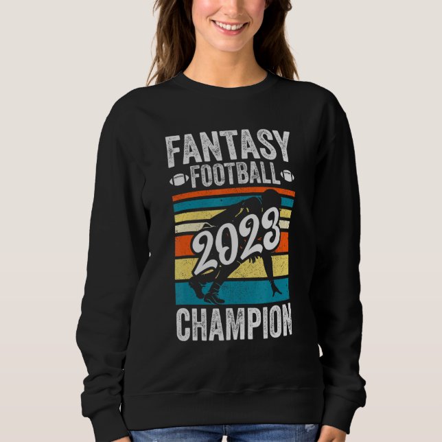 Camiseta Fantasy League Champ Vencedor Fantasy Futebol Cha (Frente)