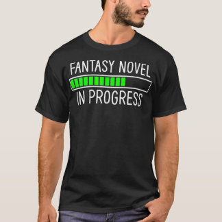 Camiseta Fantasy Novel In Progress 