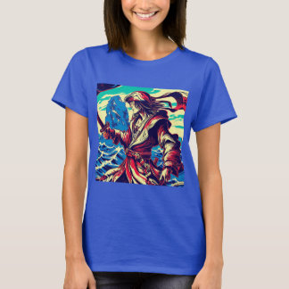 Camiseta Fantasy Pirate Anime - Woodcut 2