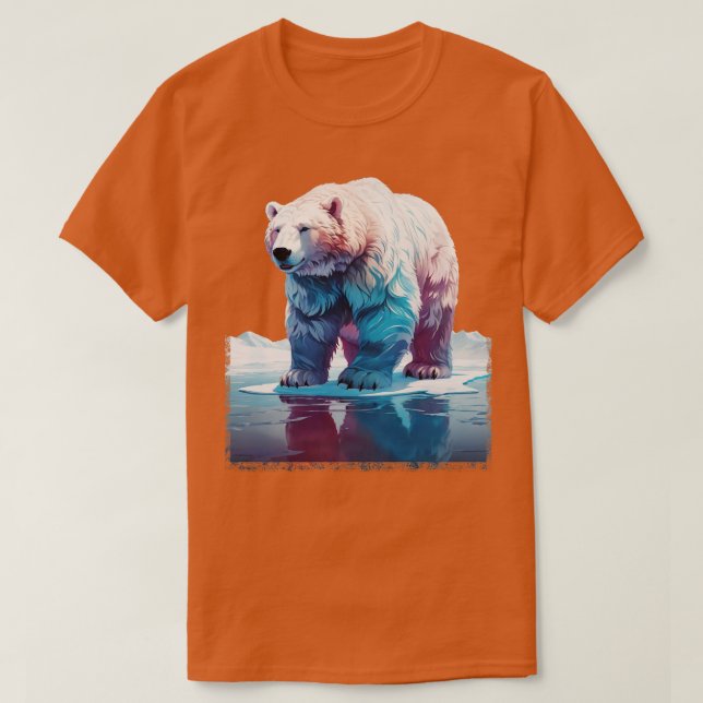 Camiseta Fantasy Polar Bear (Frente do Design)