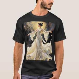 Camiseta Fantasy - Senhora Bela Dançando Espaço