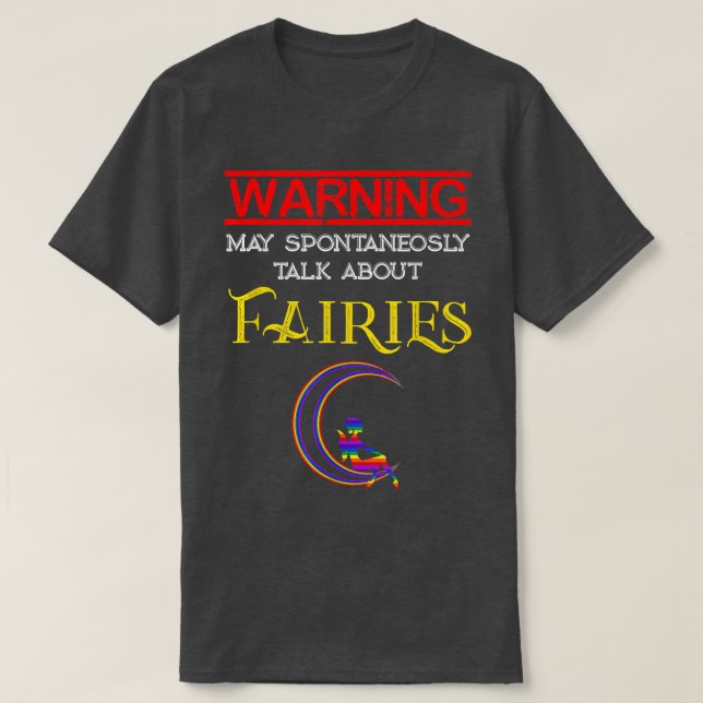 Camiseta Fantasy Warning May Spontaneamente Fala Sobre Fair (Frente do Design)